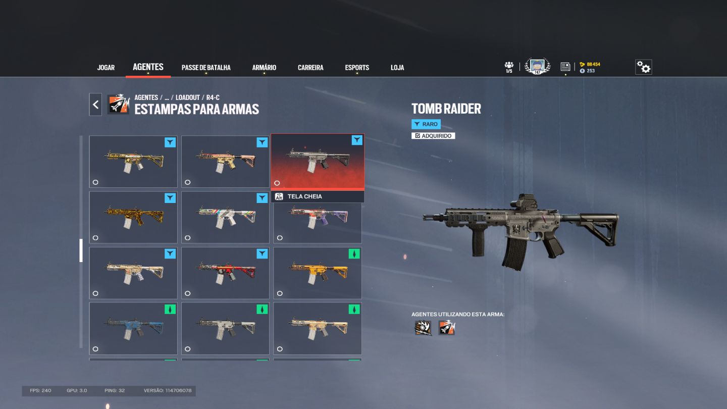 CONTA 3K ITENS, COM 3 CHAMPIONS ANTIGOS E DIMAS(RARISSIMOS) E MUITA SKIN TRYHARD