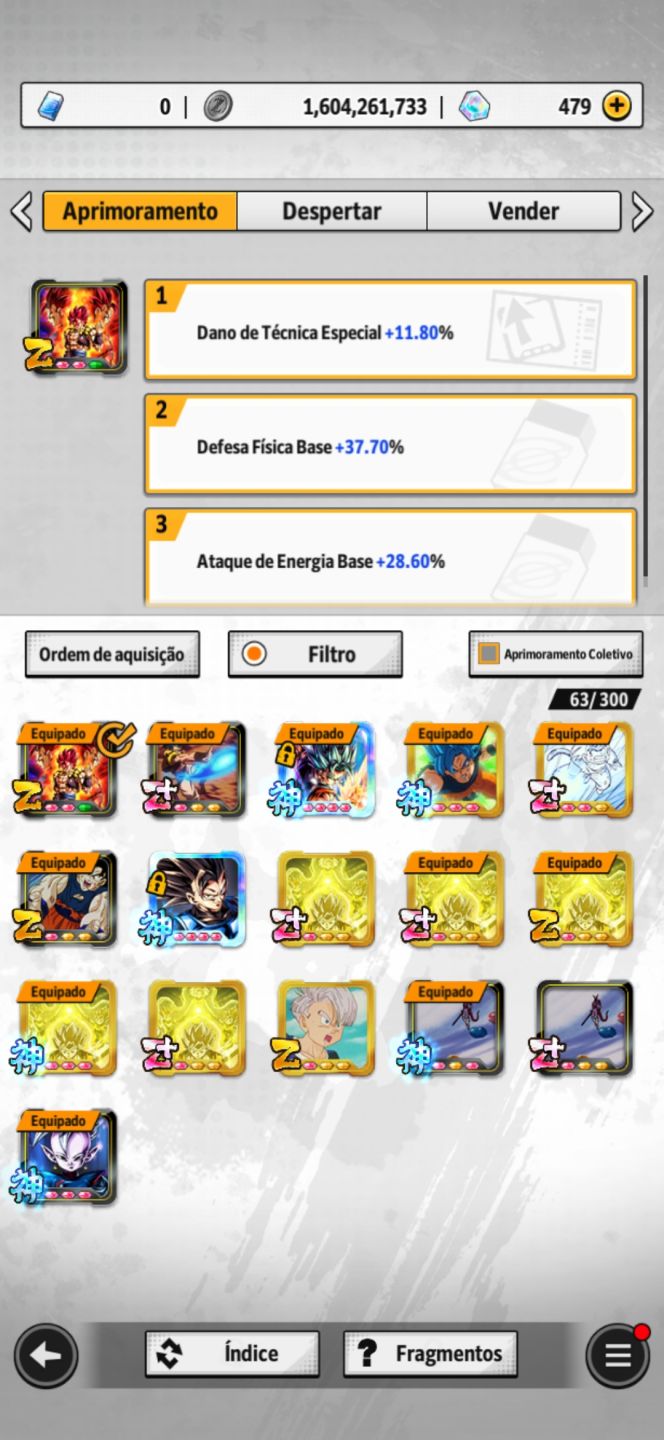 CONTAS DE DRAGON BALL LEGENDS!!!