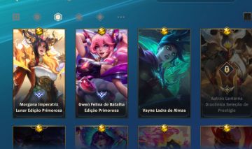 Conta top wild rift muita lendaria