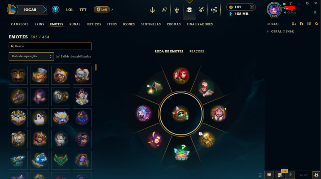 Conta de Valorant + League of Legends