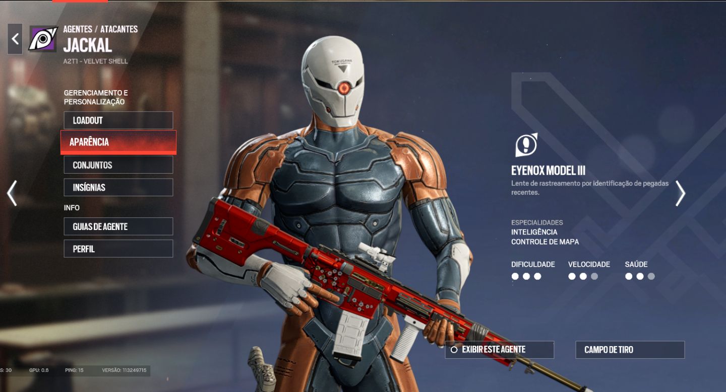 CONTA R6 , EX CHAMPION , KD 1.4 LIFETIME COM MUITA SKIN TRYHARD