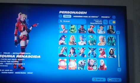 Conta Raríssima fortnite