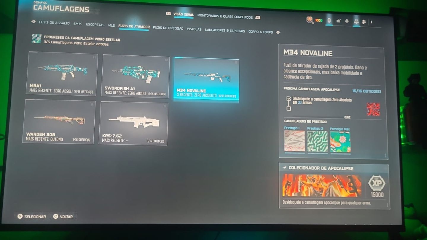 DESBLOQUEIO DE CAMUFLAGENS WARZONE | ARSENAL COMPLETO 100% LEGÍTIMO (Skins de Ma