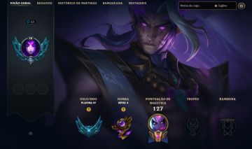 CONTA PLATINA 4 / 7 SKINS / EVELYNN KDA / ORNN EMBALOS NO ESPAÇO / 10K EA