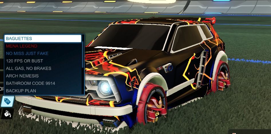 Conta Rocket League | Fennec Branco Titânio & Duelo de Dragões ENTREGA AUTOMÁTIC