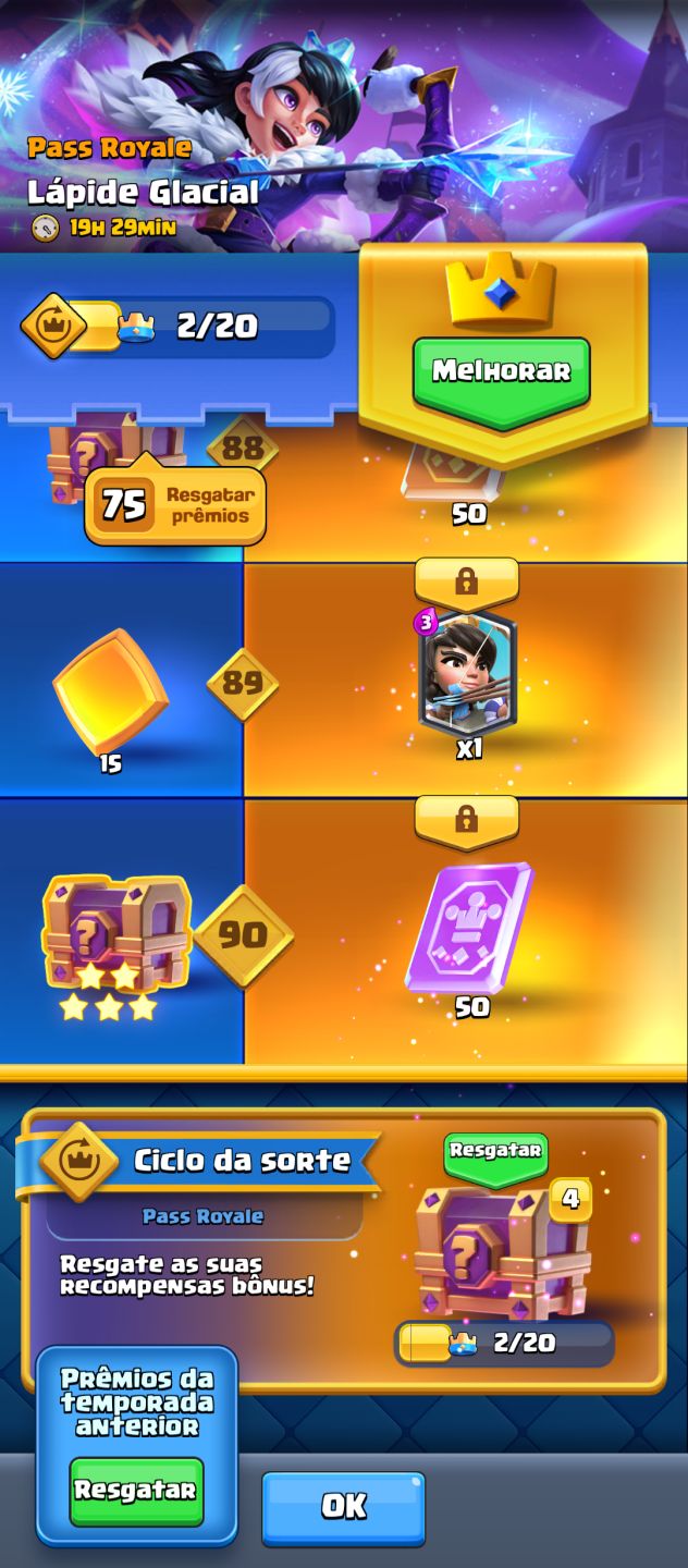 CONTA CLASH ROYALE EXCELENTE PARA VETERANOS E INICIANTES