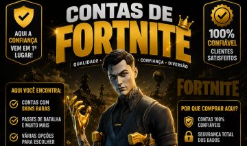 CONTA FORTNITE NO PRECINHO COM 350 VB É 31 SKIN COM VARIAS RARAS