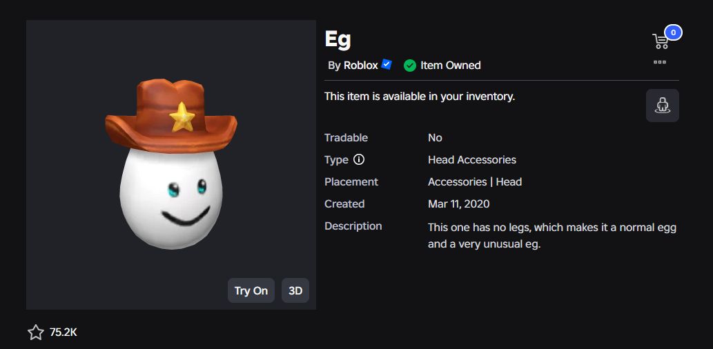 CONTA ROBLOX ANTIGA 2019 COM WICKED EGG OF CALAMITY + 25 OFFSALES [UNVERIFIED]