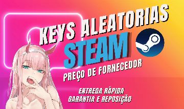 KEYS PREMIUM ALEATORIAS STEAM ( FORNECEDOR )