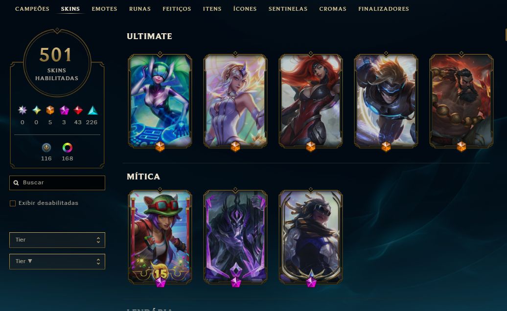 Conta de lol RARA nvl945 com 507 skins FULL ACESSO (SKIN RIVEN 2012)