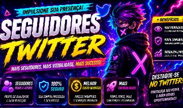 [PROMOÇÃO] X SEGUIDORES/ TWITTER| RETWEET | LIKES | BRINDE+VIEWS
