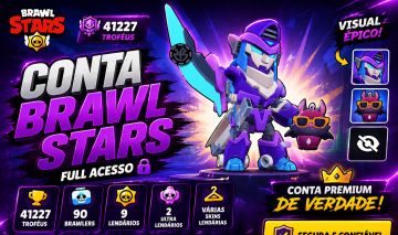 BRAWL STARS | 41.227 TROFÉUS | 90 BRAWLERS | + ULTRA LENDÁRIOS | FULL ACESSO