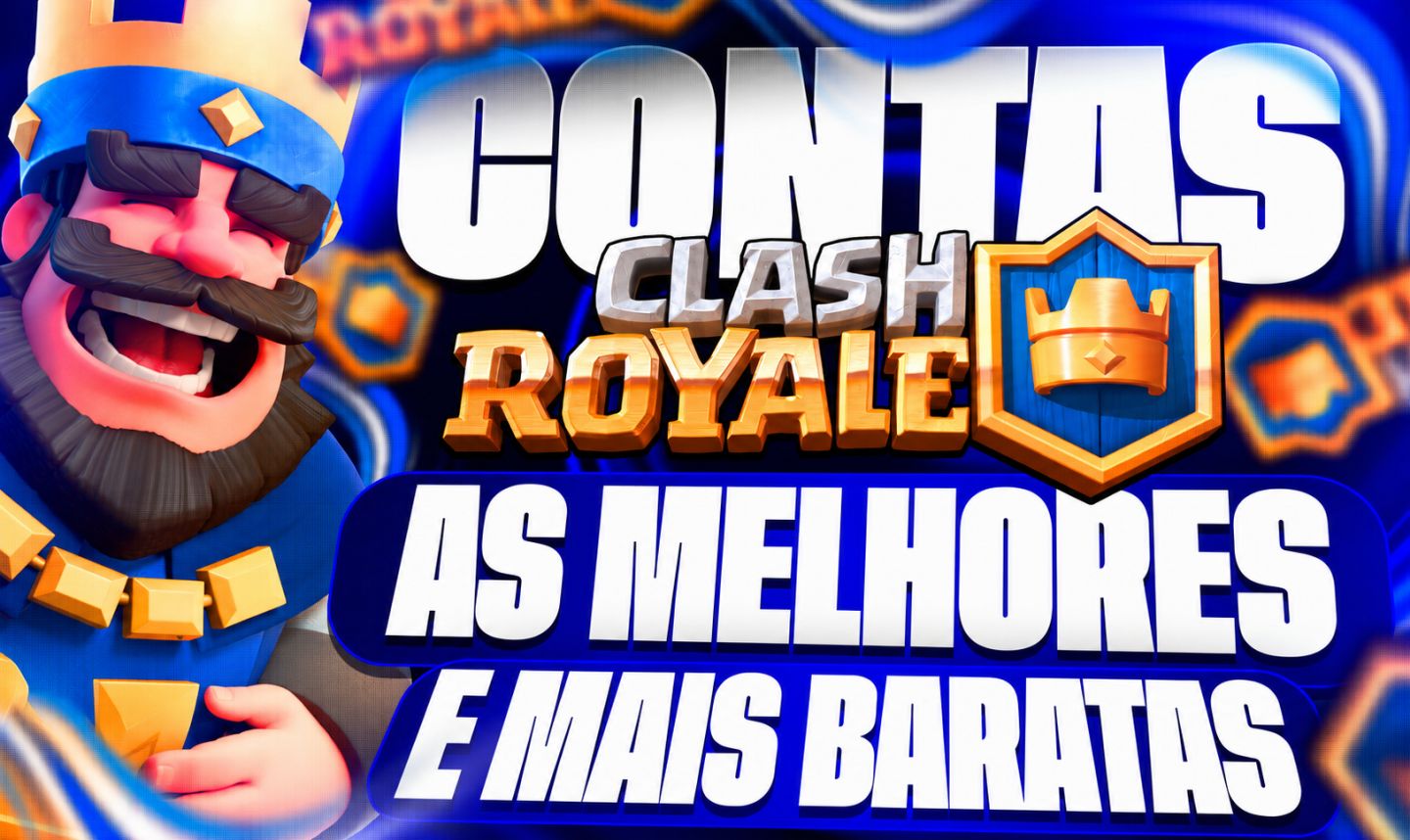 CONTA CLASH ROYALE - CONTA FULL ACESSO - PERMANENTE