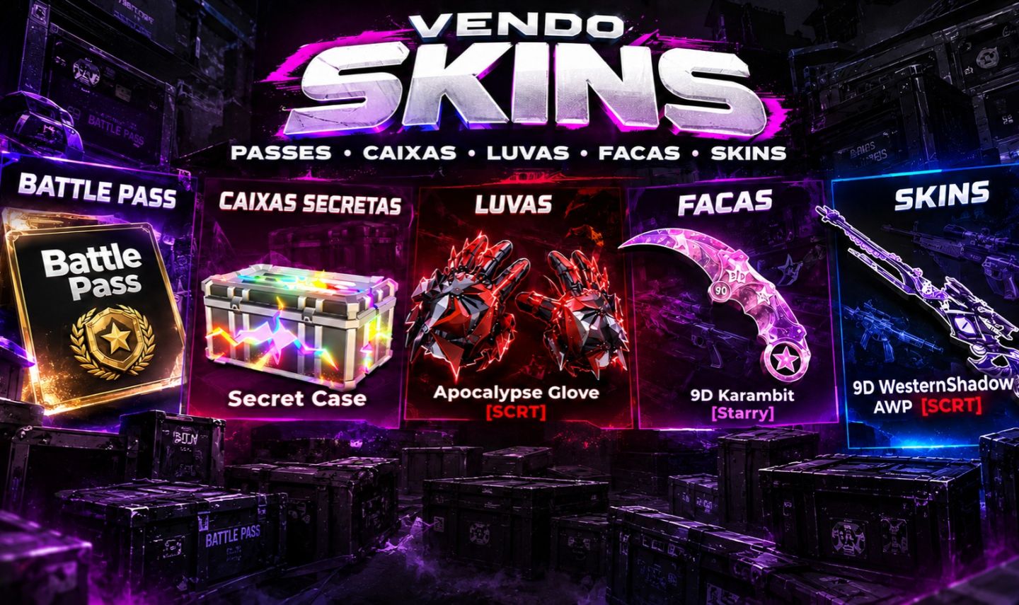 [SNIPER ARENA] SKINS SECRETAS | FACAS | LUVAS | BATTLE PASS | CAIXAS SECRETAS