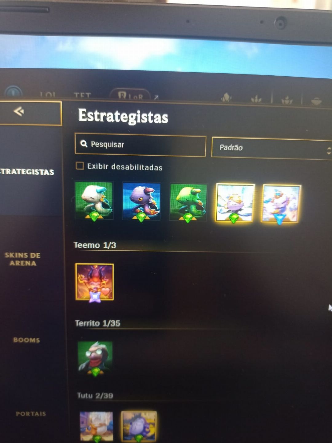 CONTA RIOT( LOL, WILRD RIFT, LOR, TFT) MAIS DE 1K E 500 GASTOS