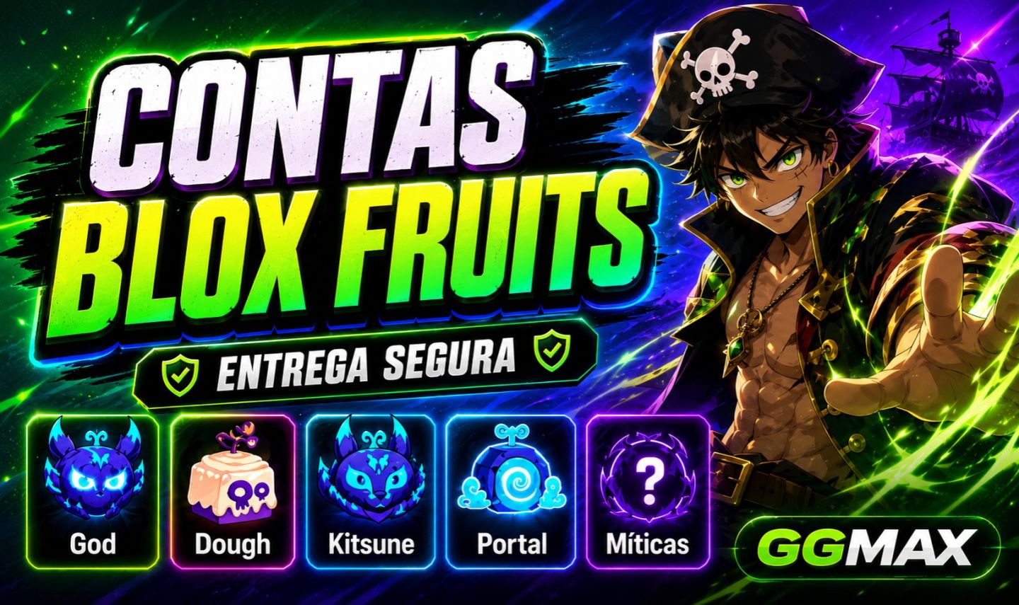 CONTAS BLOX FRUITS MÍTICA RANDOM, COMBOS RAÇAS V4, CONTA LEVELS 2000-AO MAX