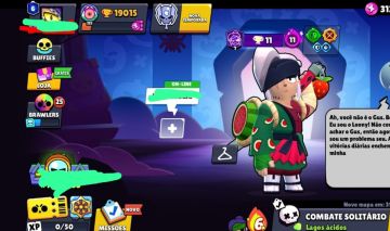 Conta de brawl stars 19k de troféus super rara