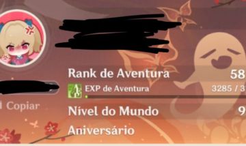 Conta genshin AR58 + Conta HSR Lvl51, vários t5 em ambas