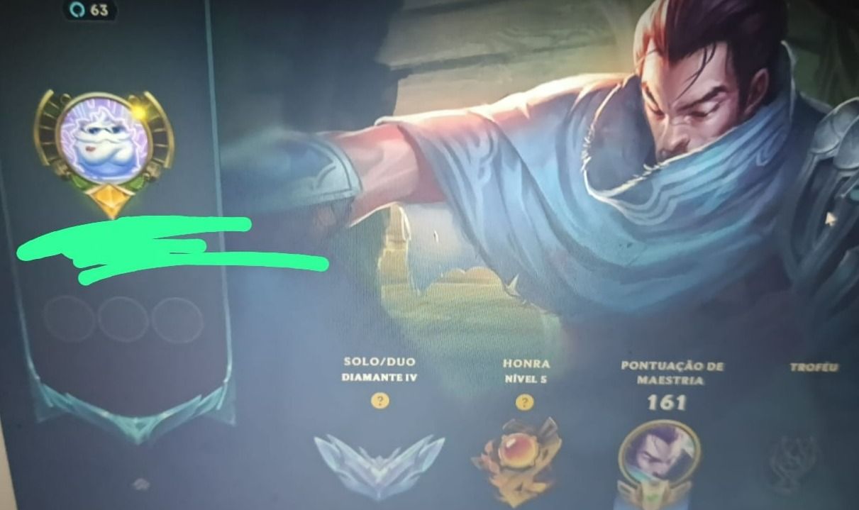 Conta LOL,diamante,lvl63