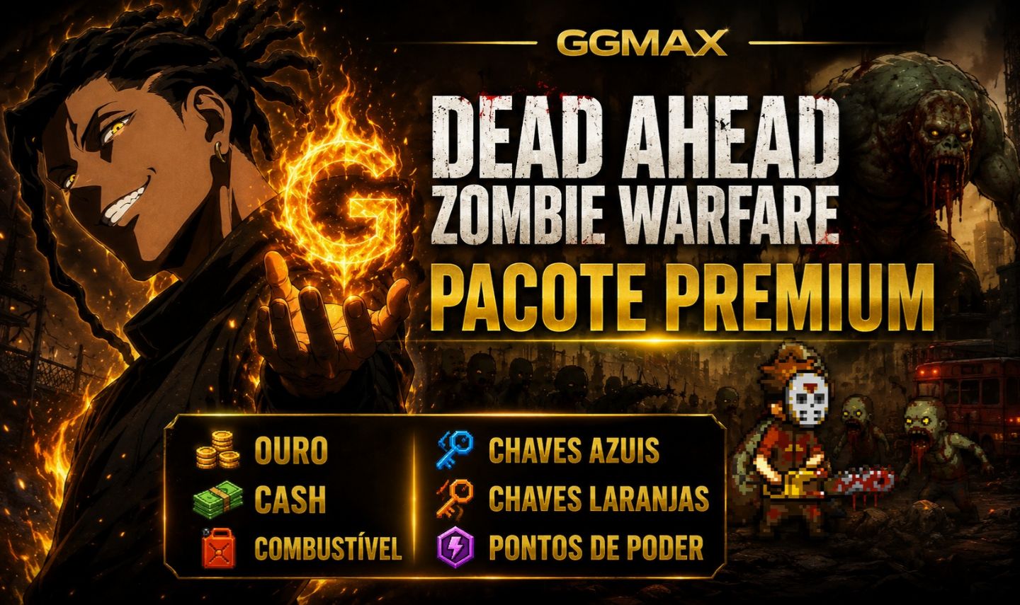 ITENS DEAD AHEAD: ZOMBIE WARFARE | ITENS E + | ANDROID | TOP VENDAS