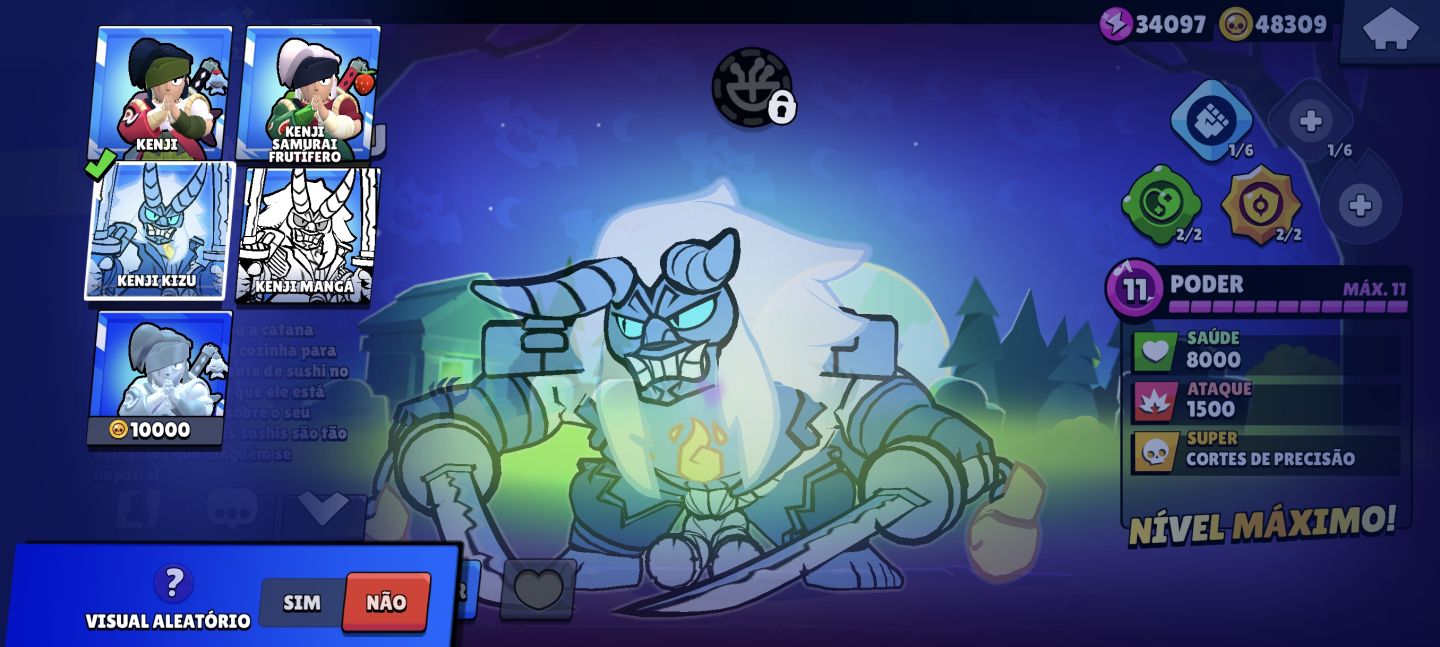 CONTA TOP DE BRAWL STARS COM 80K DE TROFÉUS E FAMA SOLAR