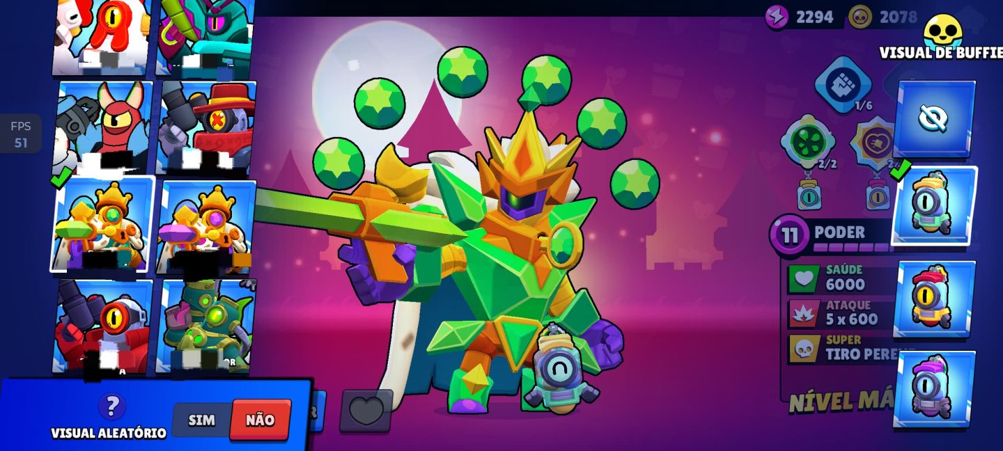 CONTA BRAWL STARS COMPLETA E FULL
