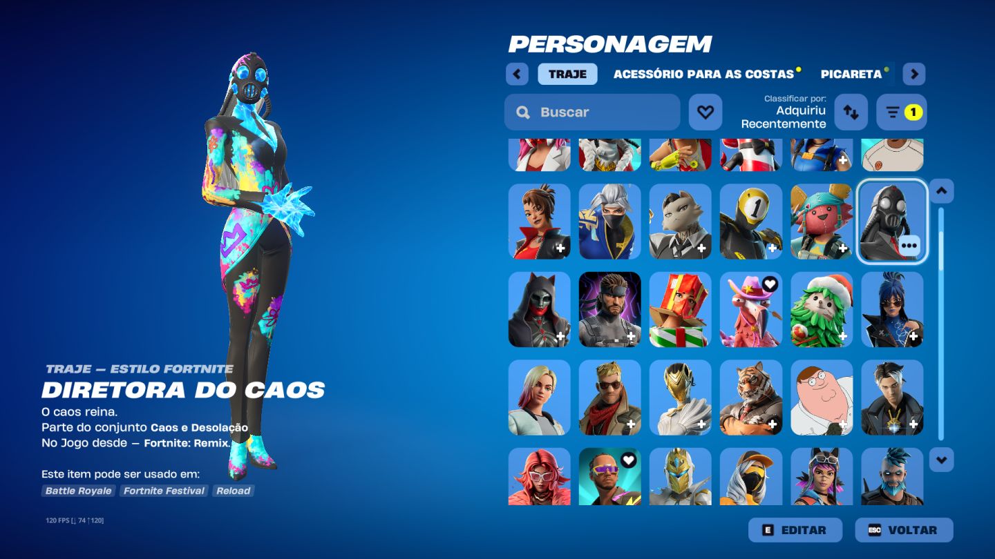 Conta Fortnite com Minty + Glow + Salve o Mundo + Passe antigo