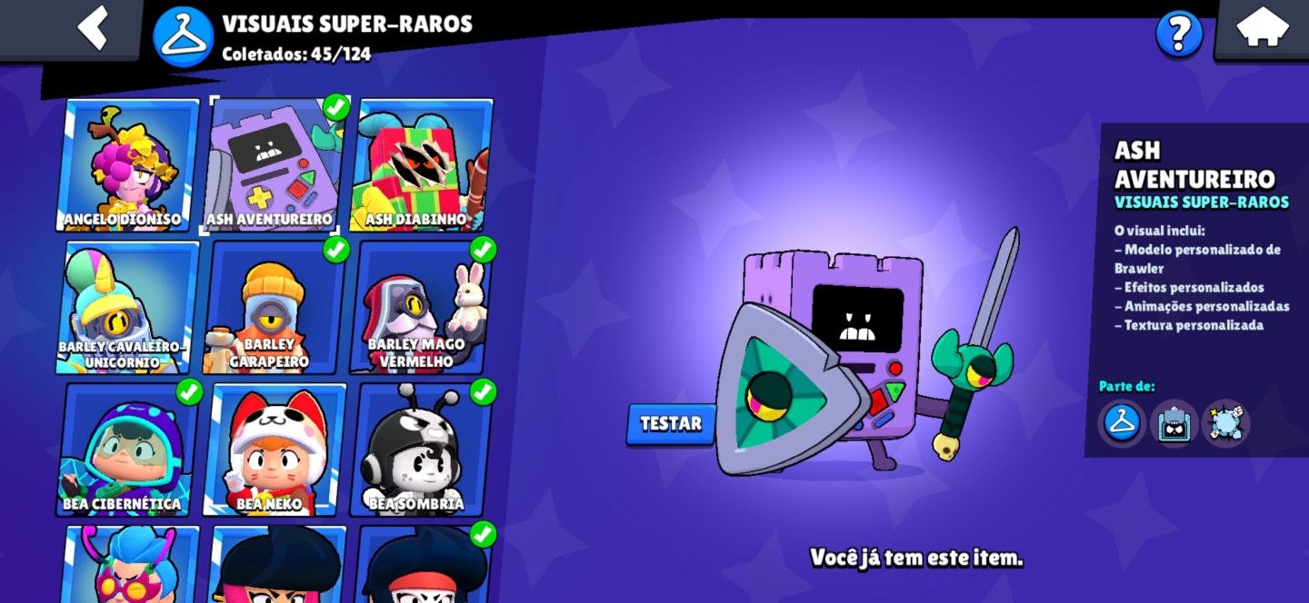 CONTA DE BRAWL STARS 30K+ TROFÉUS FULL ACESSO