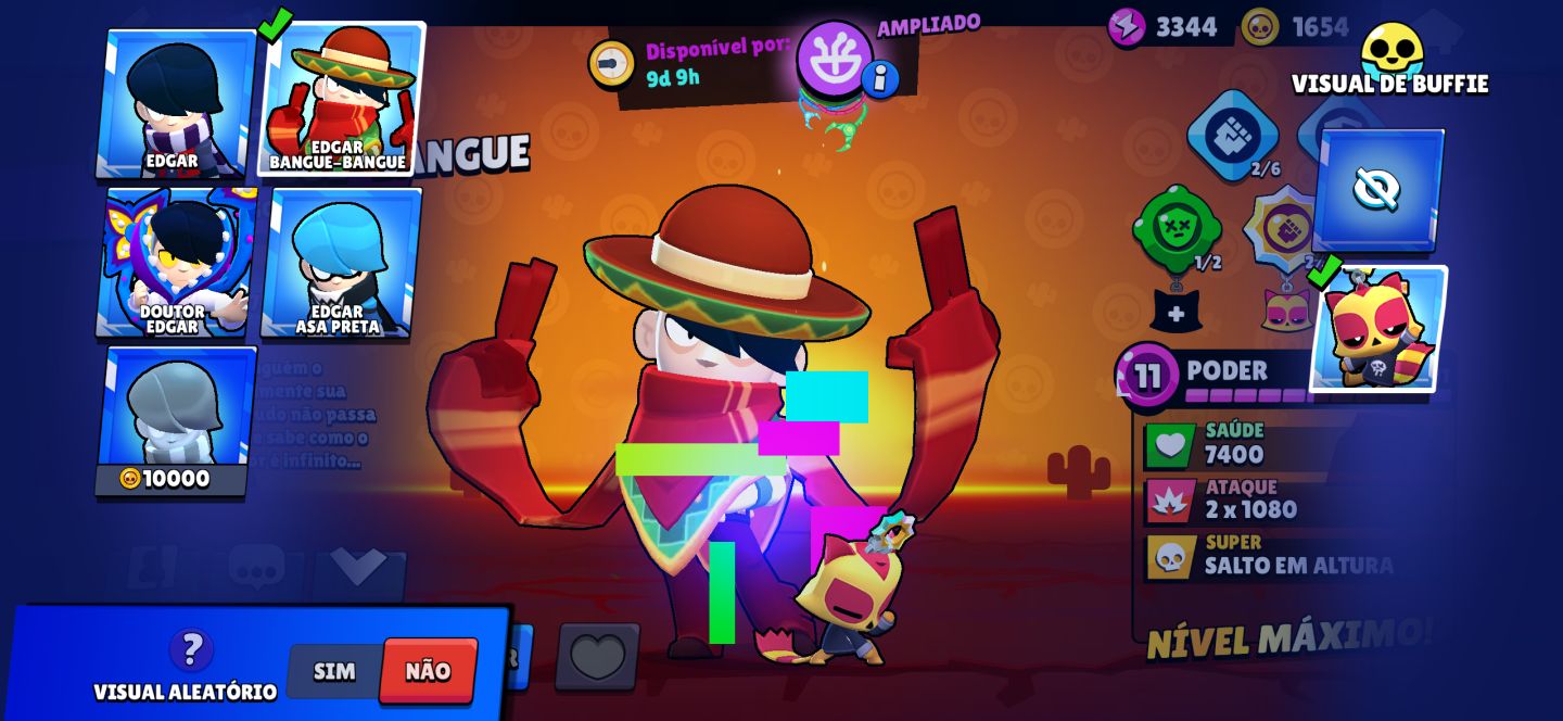 Brawl Stars 18.815 Troféus | 57 Brawlers | 4 Prestígios | Fang Full + Hipercarg