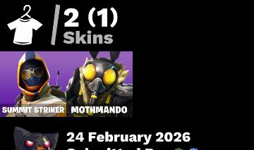 2 skins | Summit Striker | Mothmando | Wingback