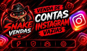 VENDA DE INSTAGRAM CONTAS VAZIAS BR