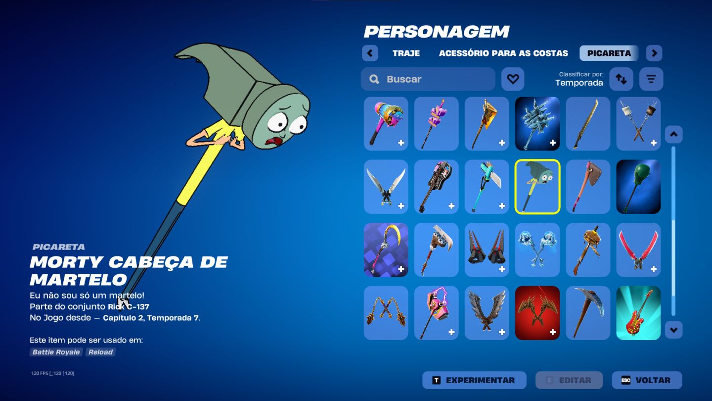 Conta Fortnite | 39 Skins + 50 Picaretas | Kratos, Mandaloriano e Era