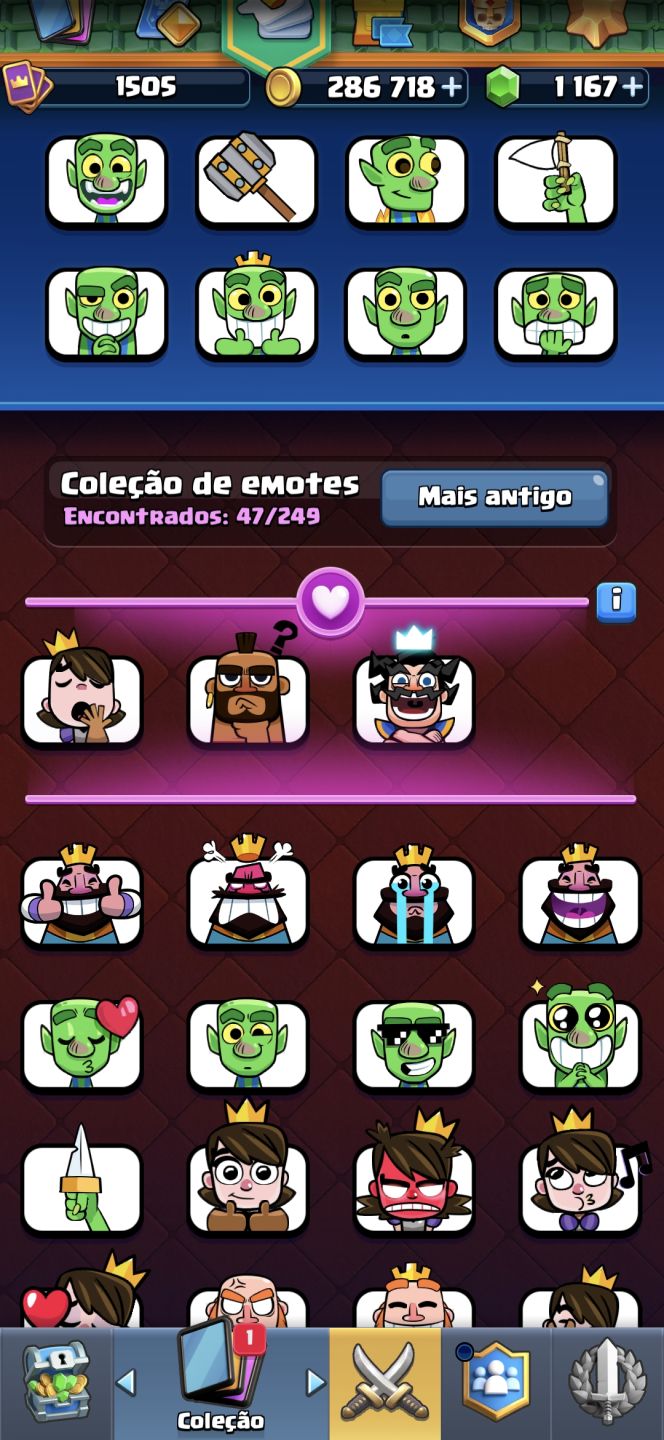 CLASH ROYALE ACC (inclui uma de brawlstars)