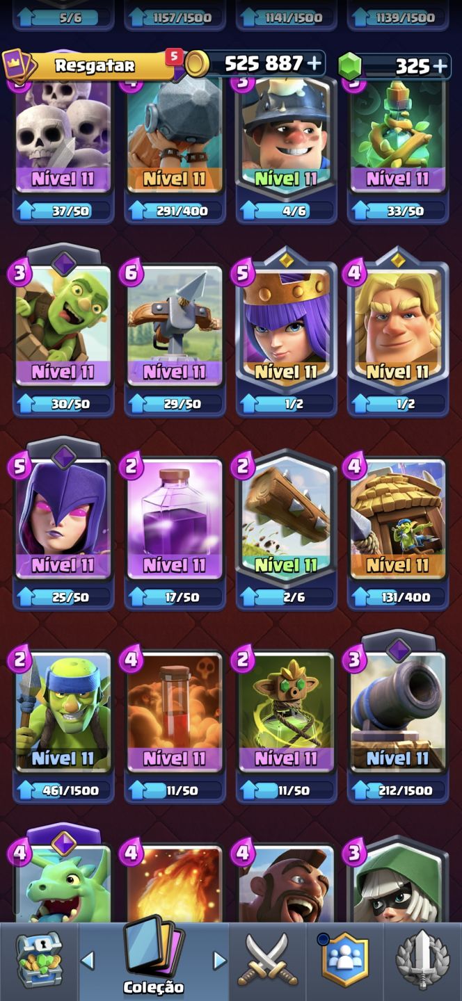 Conta Clash Royale 10k+ Troféus