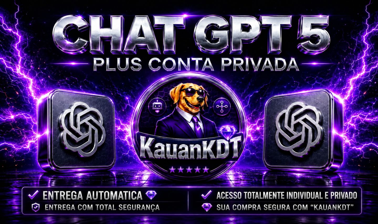 CHAT GPT 5 PLUS O MAIS BARATO DA PLATAFORMA! (ENTREGA AUTOMATICA)