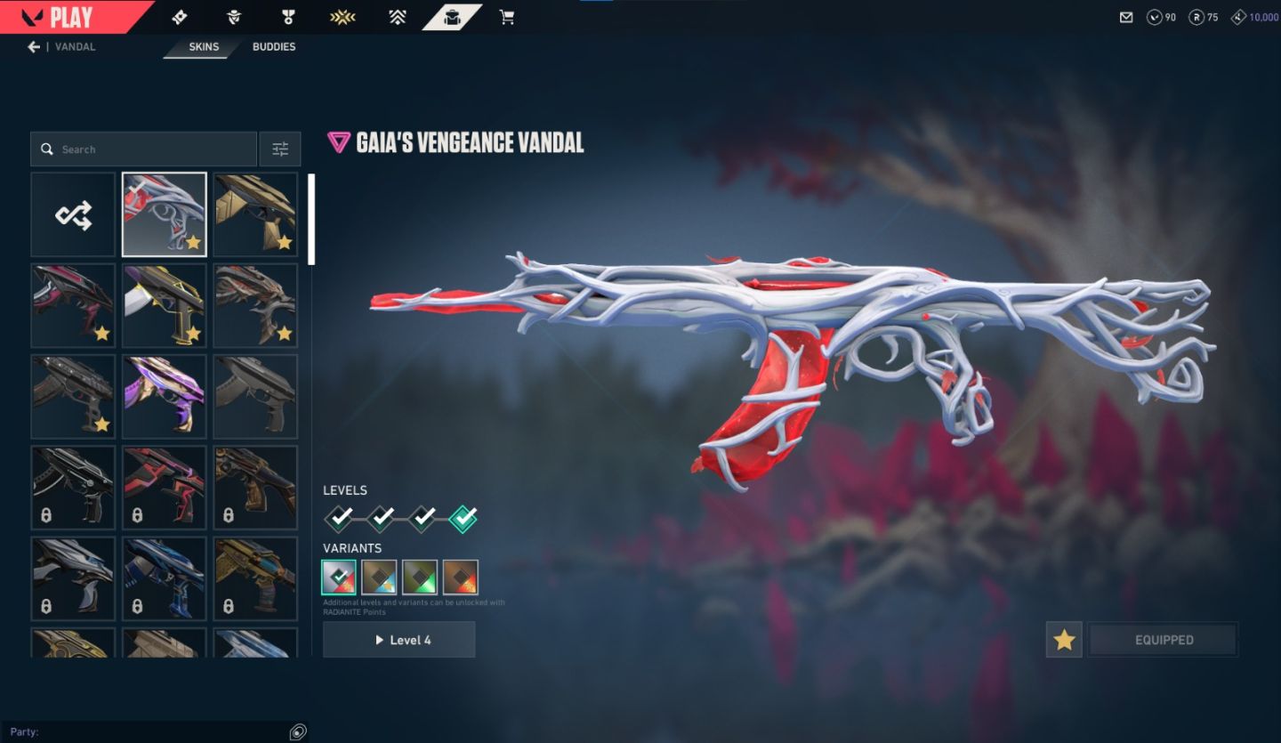 Conta Valorant Faca VCT 2026! Com skins de vandal