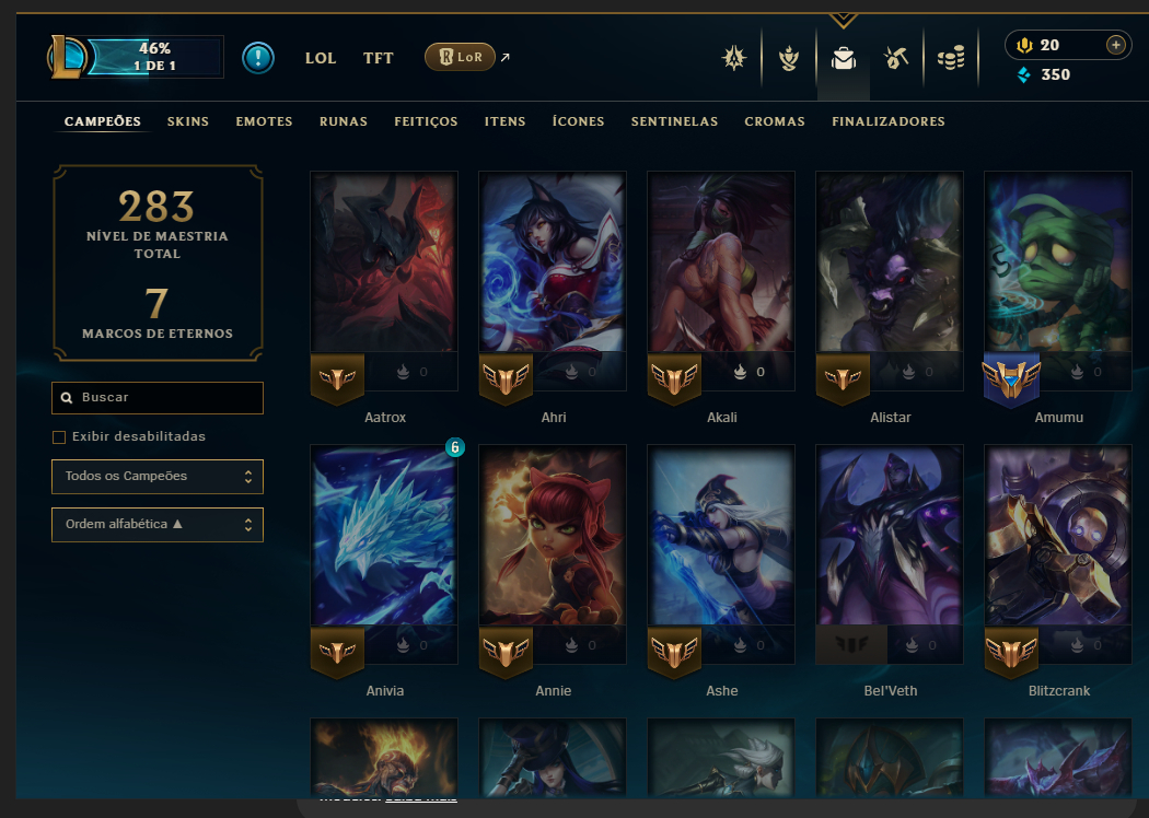 Conta valorant 38 skins - lol 104 skin