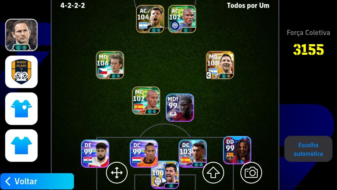 CONTA EFOOTBALL MOBILE PRONTA A JOGAR com melhor messi