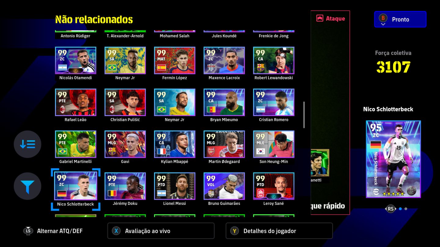 Conta STEAM meta de efootball 2027 com showtimes e epicos bons.