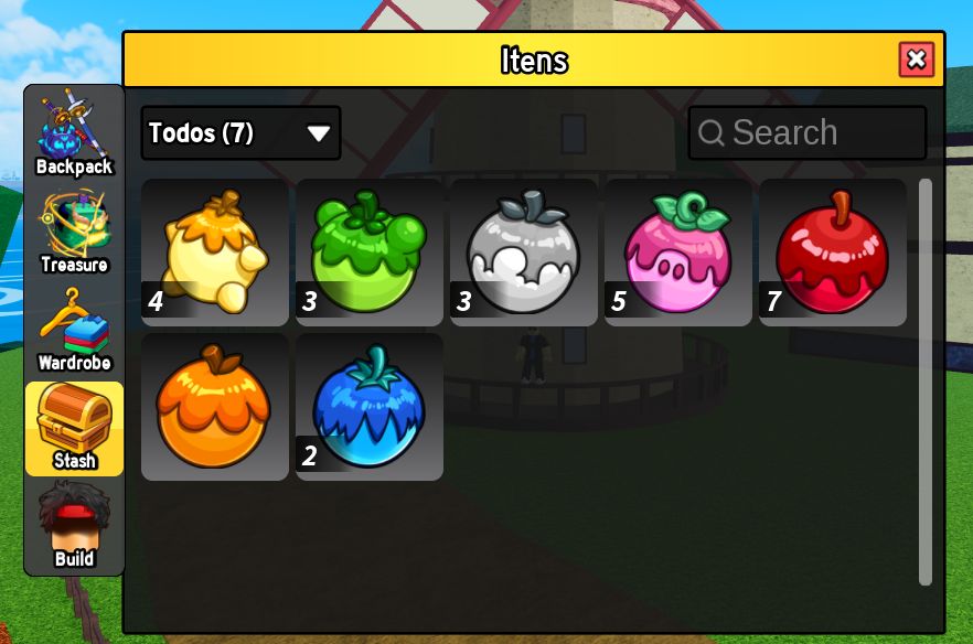 CONTA ROBLOX - BLOX FRUIT LV 01 - BRABA - COMECE COM FRUTA BOA E ESTILO DE LUTA