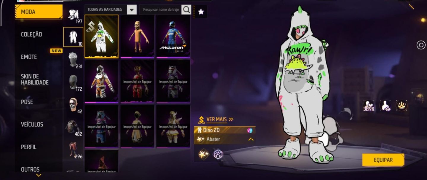 Ff +482 Peitas | Xm8 e Ump Att | Lvl.74 Gemada | Criada em 2018