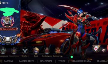 Conta LoL Recém criada rank atual GM