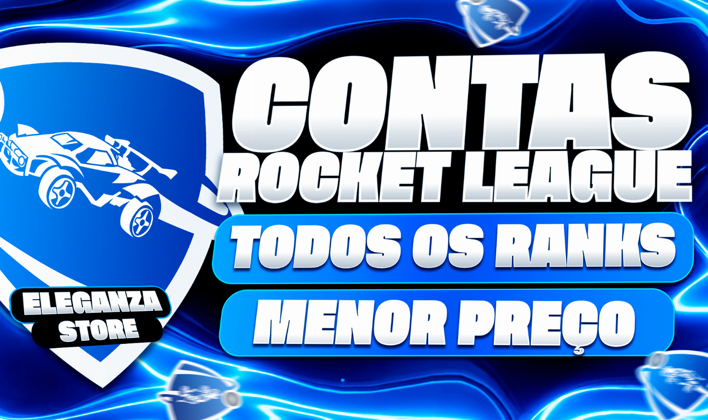(MENOR PREÇO!) CONTAS SMURF DE ROCKET LEAGUE | FULL ACESSO | ENTREGA RÁPIDA!