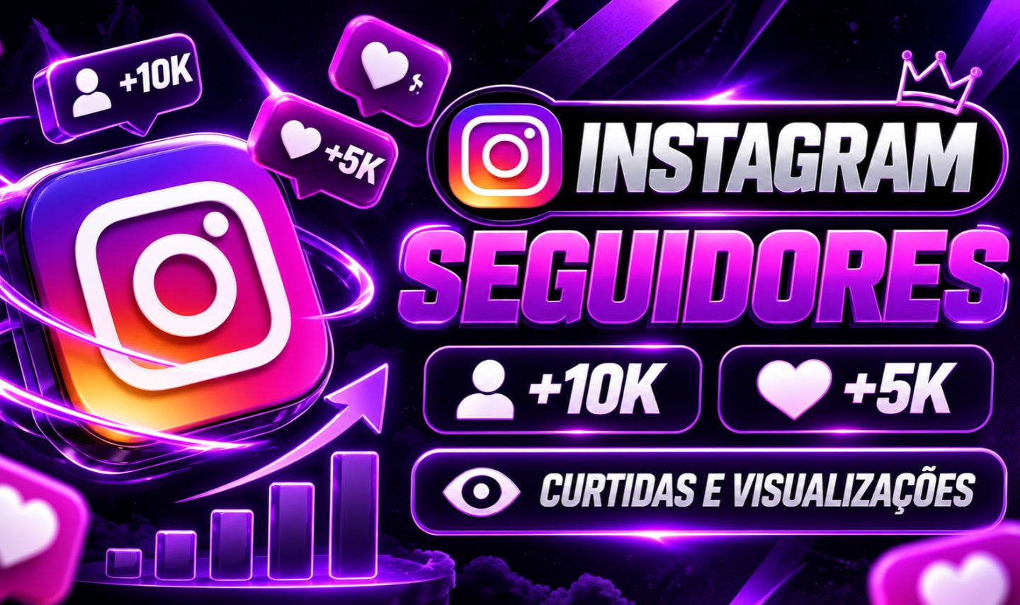 (MENOR PREÇO DO SITE!) SEGUIDORES + CURTIDAS + VIEWS INSTAGRAM | REPOSIÇÃO!