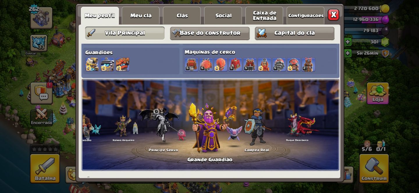 Cv18 97% Full de Clash of Clans - LVL262