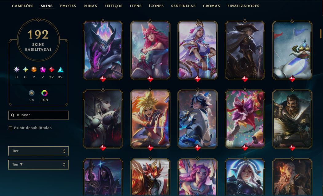 Conta Plat 4 com MMR Quase zerado. Foco para ADCs.