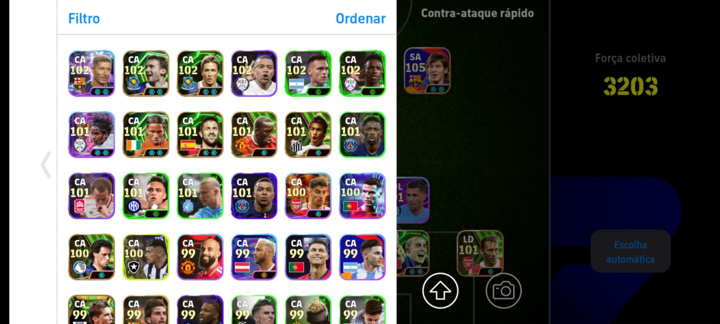 Conta de efotball com Rooney 107