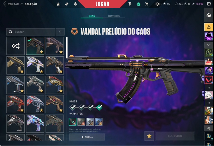 Conta Valorant
