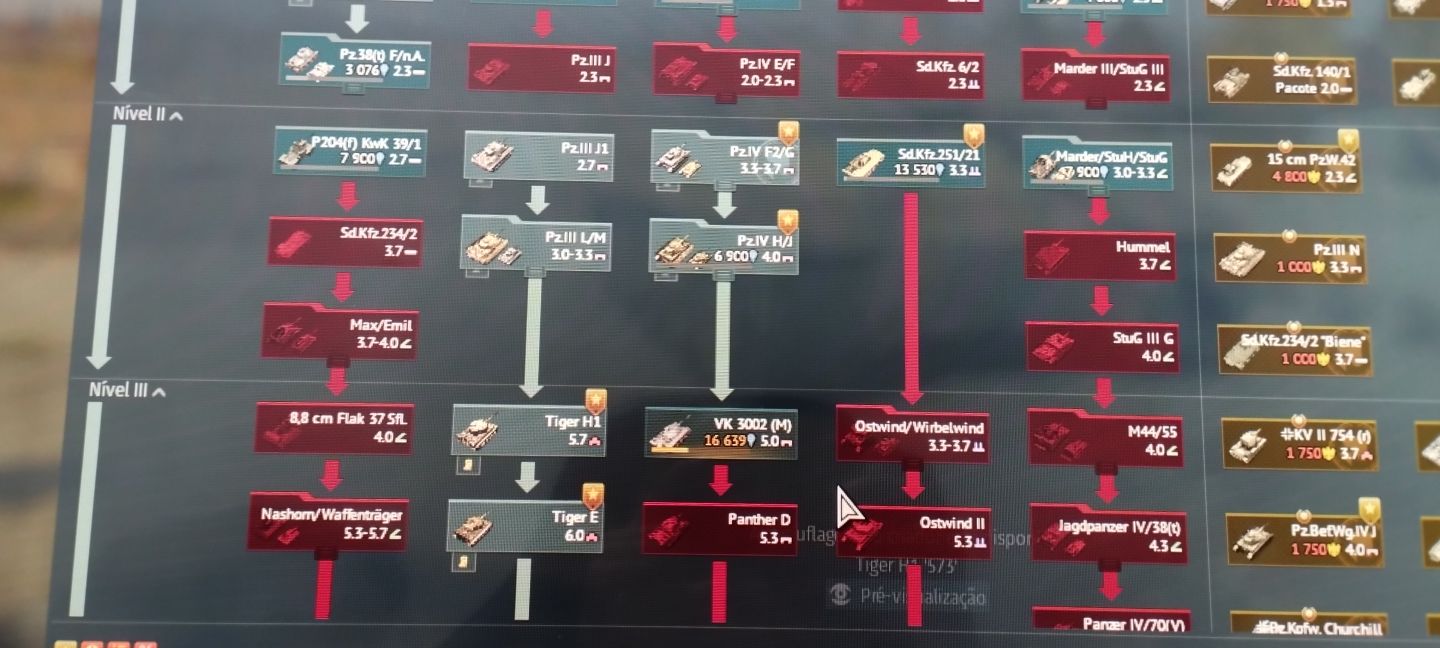 CONTA WAR THUNDER/6.7 EUA/6.7 ALEMANHA/III USSR