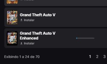 CONTA DA EPIC COM 70 JOGOS INCLUINDO GRANDES TITULOS COMO GTA